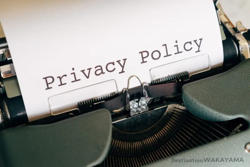 プライバシーポリシーのページ/Page of privacy policy