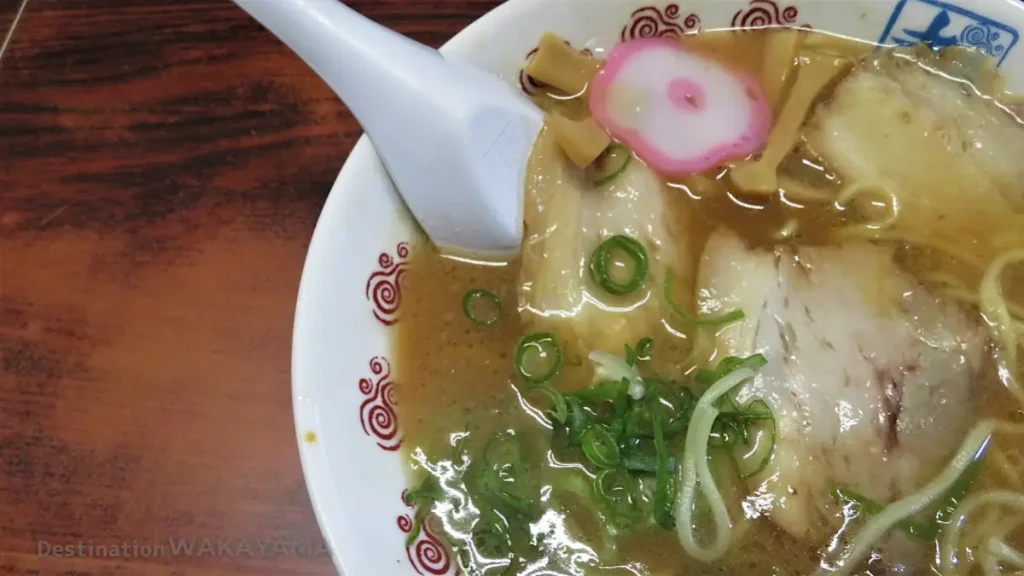 Wakayama ramen of Ide Shoten