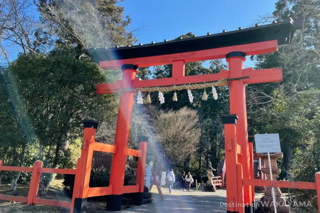 丹生都比売神社の外鳥居