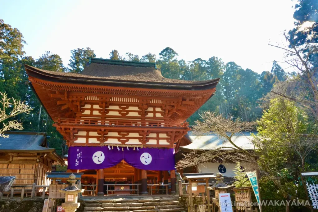 丹生都比売神社の楼門