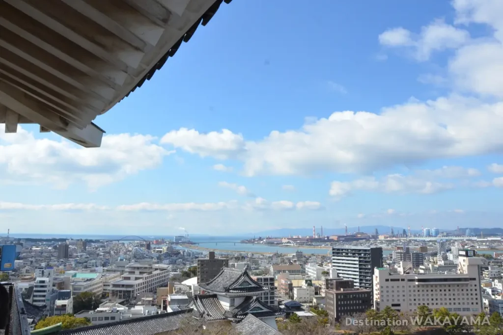 View from Wakayama Castle