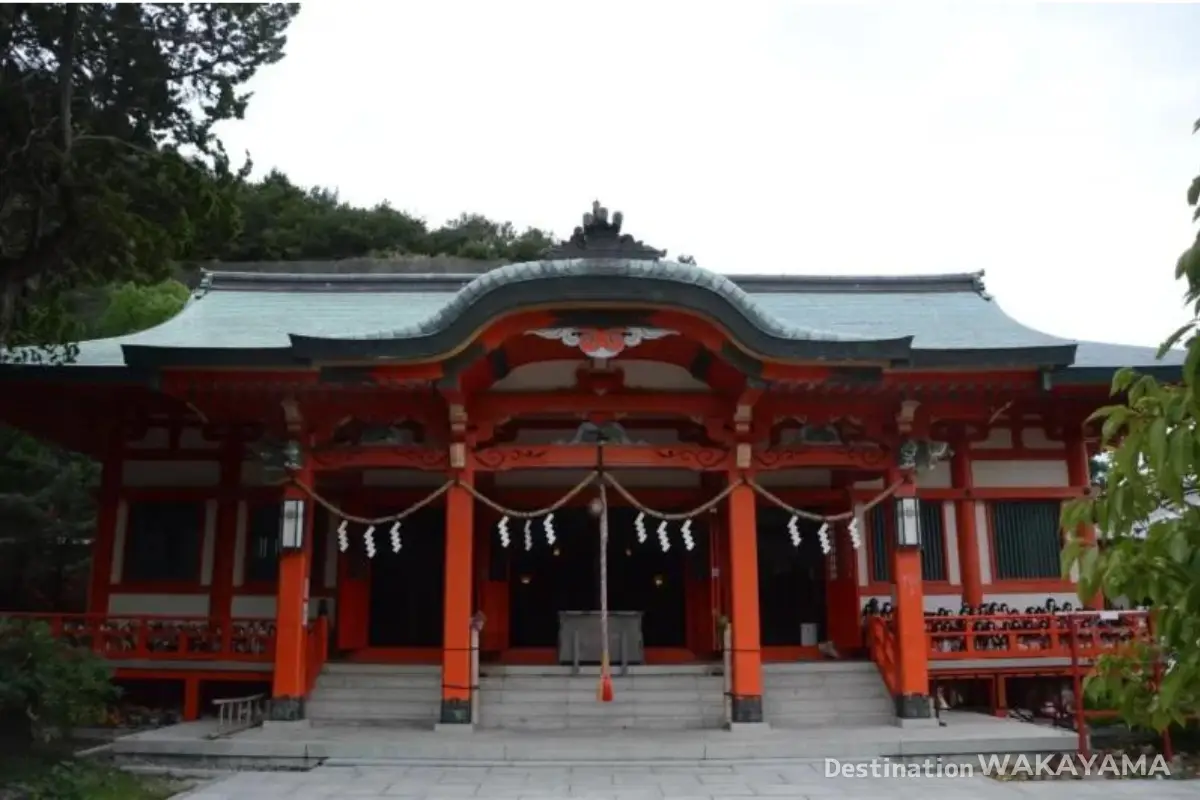 淡嶋神社的本堂